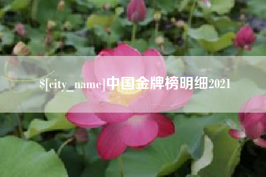 诸暨中国金牌榜明细2021