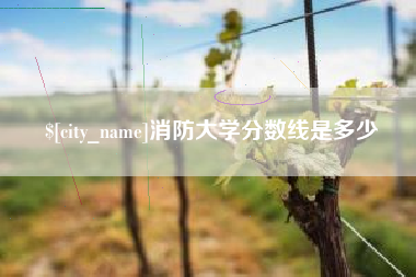 诸暨消防大学分数线是多少