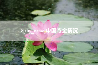 诸暨中国夺金情况