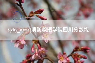 诸暨消防救援学院四川分数线
