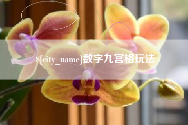 诸暨数字九宫格玩法
