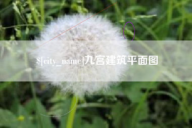 诸暨九宫建筑平面图