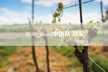 诸暨中国队 冠军