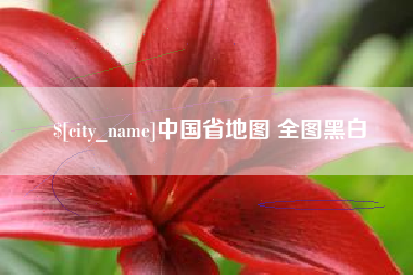 诸暨中国省地图 全图黑白