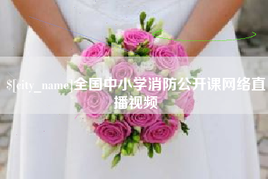 诸暨全国中小学消防公开课网络直播视频