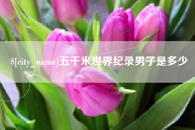 诸暨五千米世界纪录男子是多少