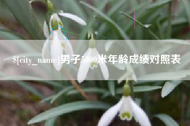 诸暨男子5000米年龄成绩对照表
