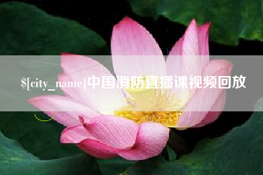 诸暨中国消防直播课视频回放
