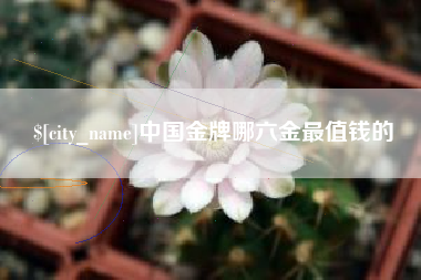 诸暨中国金牌哪六金最值钱的