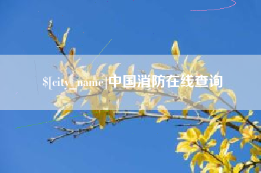 诸暨中国消防在线查询