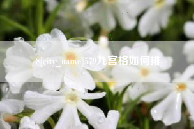 诸暨579九宫格如何排
