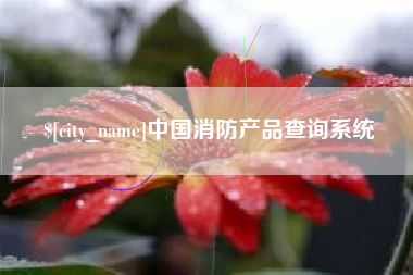 诸暨中国消防产品查询系统