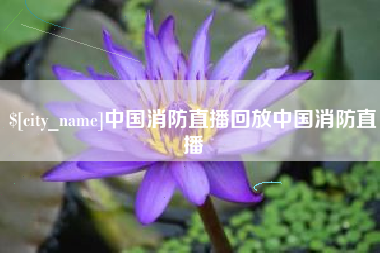 诸暨中国消防直播回放中国消防直播