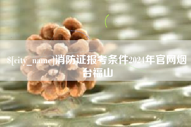 诸暨消防证报考条件2024年官网烟台福山